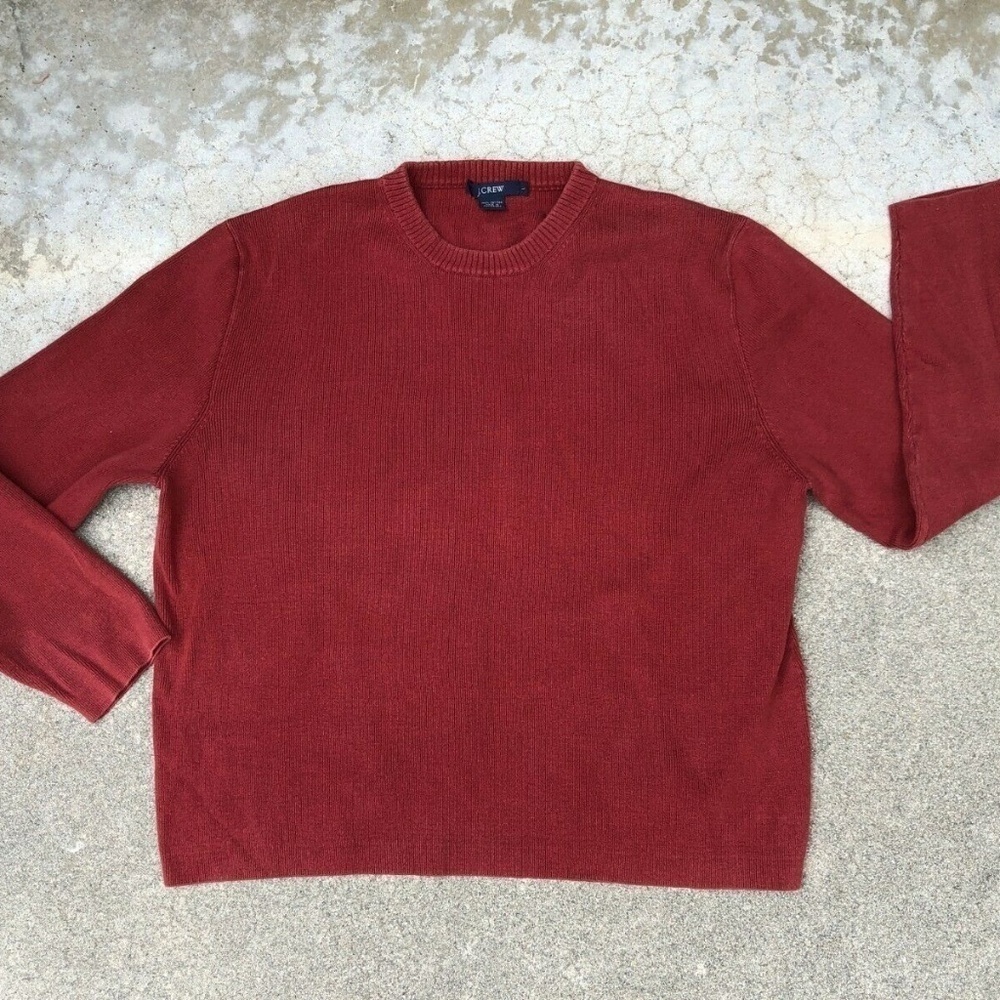 J. Crew Men's VTG 90s Retro Heavy Knit Sweater L - Picture 1 of 3